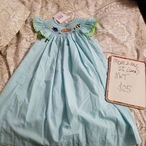 Mom and me 2t smocked dress